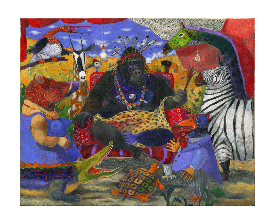 Fine Art Giclèe Pino Procopio - Spirito d'Africa