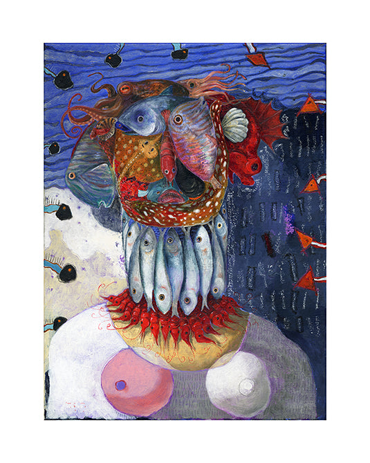 Fine Art Giclèe Pino Procopio – La sposa di Arcimboldo