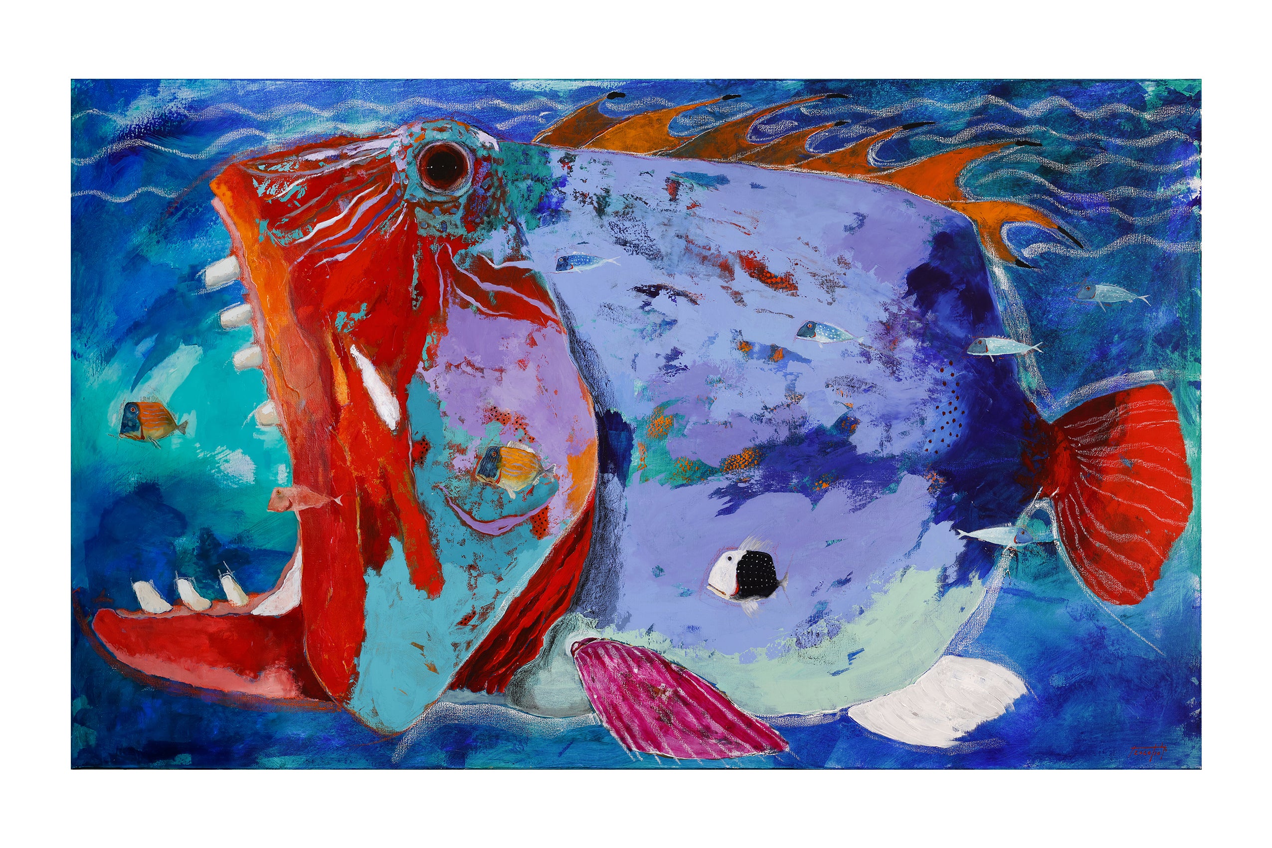 Fine Art Giclèe Pino Procopio - Mediterraneo
