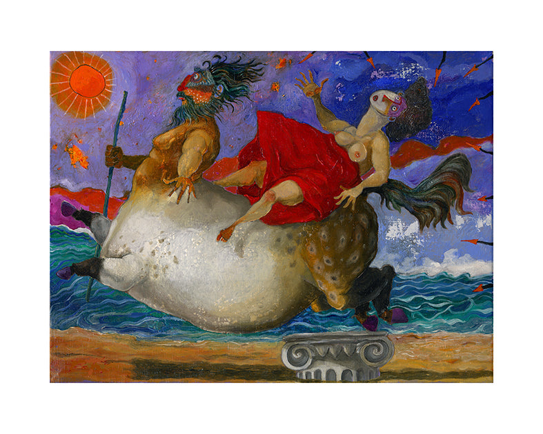 Fine Art Giclèe Pino Procopio - Nesso e Deianira