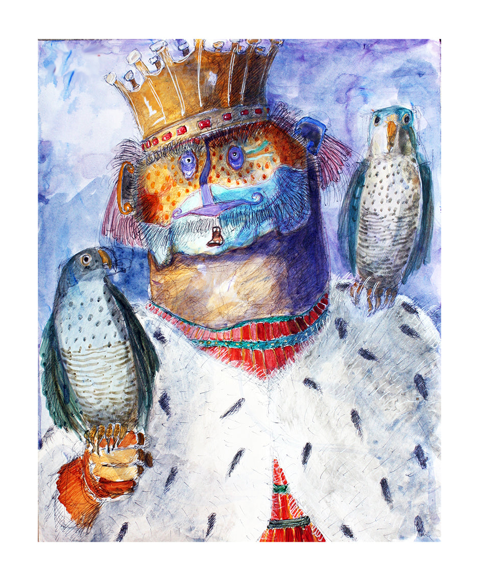 Fine Art Giclèe Pino Procopio - Federico II 15x10