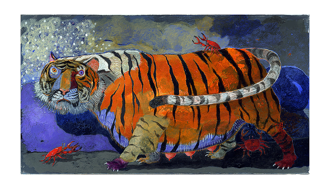 Fine Art Giclèe Pino Procopio - L'ultima tigre