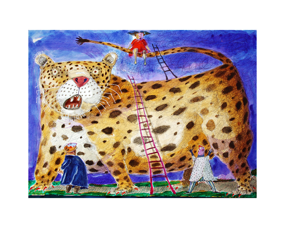 Fine Art Giclèe Pino Procopio - Piazza Leopardo