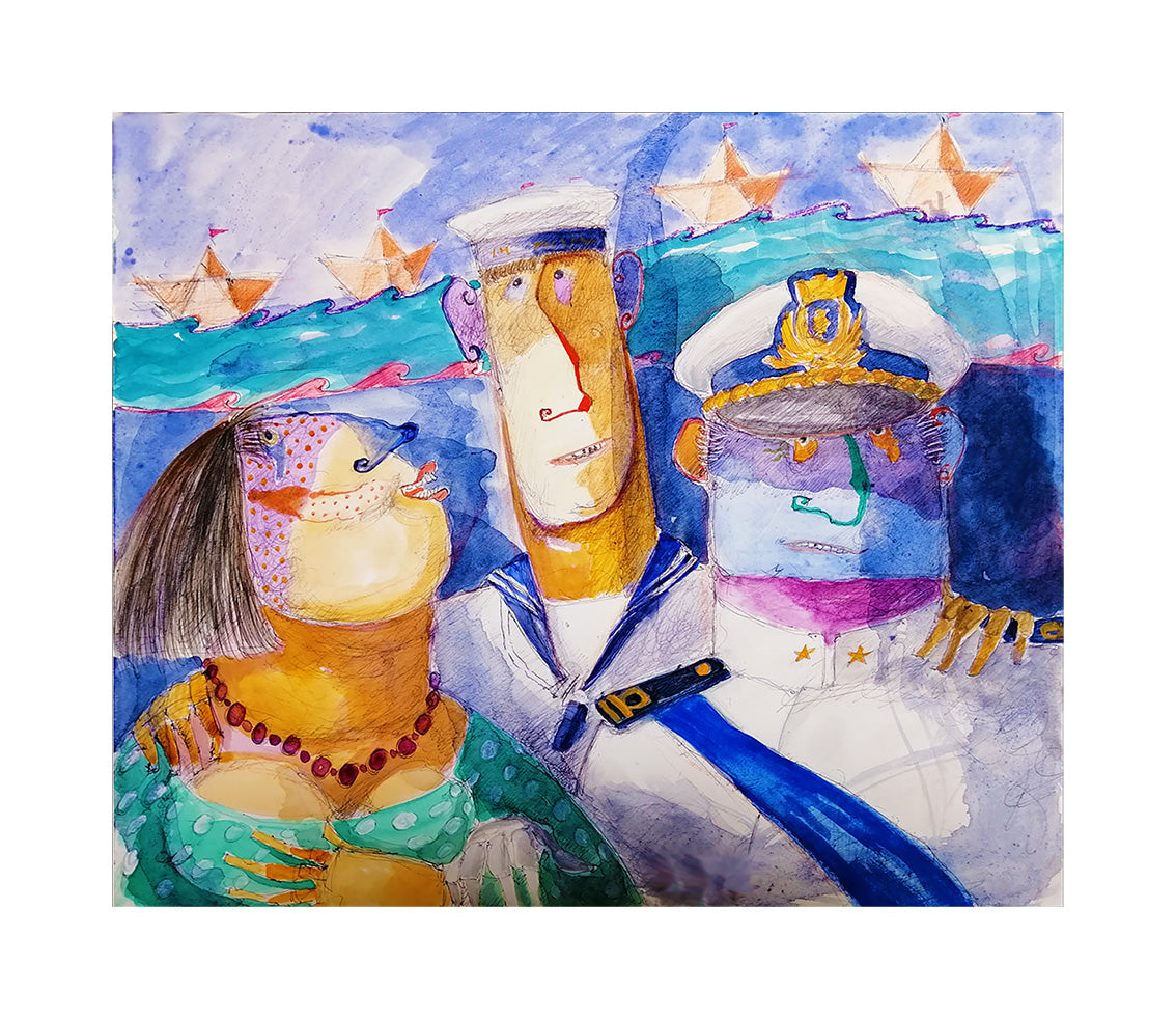 Fine Art Giclèe Pino Procopio - Il cadetto