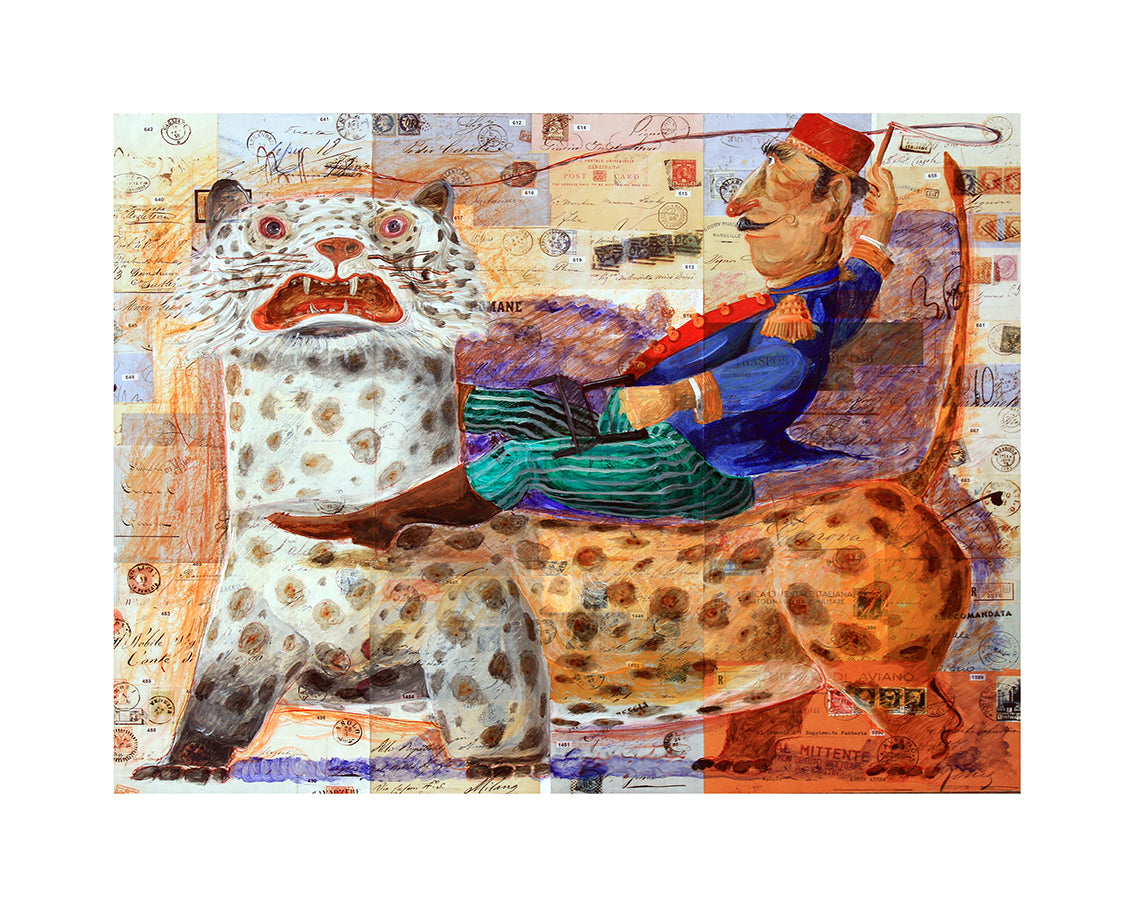 Fine Art Giclèe Pino Procopio - Il domatore 20x25