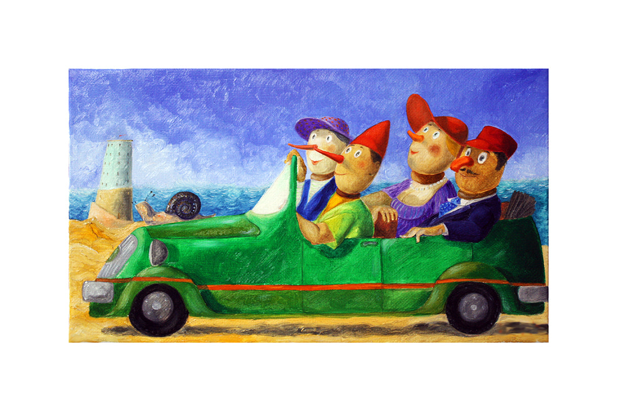 Fine Art Giclèe Pino Procopio - Il faro della verità