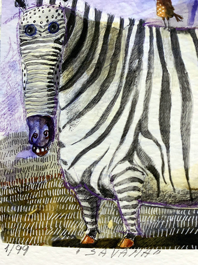 Fine Art Giclèe Pino Procopio - Savana
