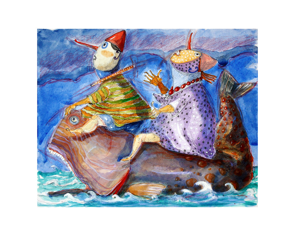 Fine Art Giclèe Pino Procopio - Viaggio di nozze