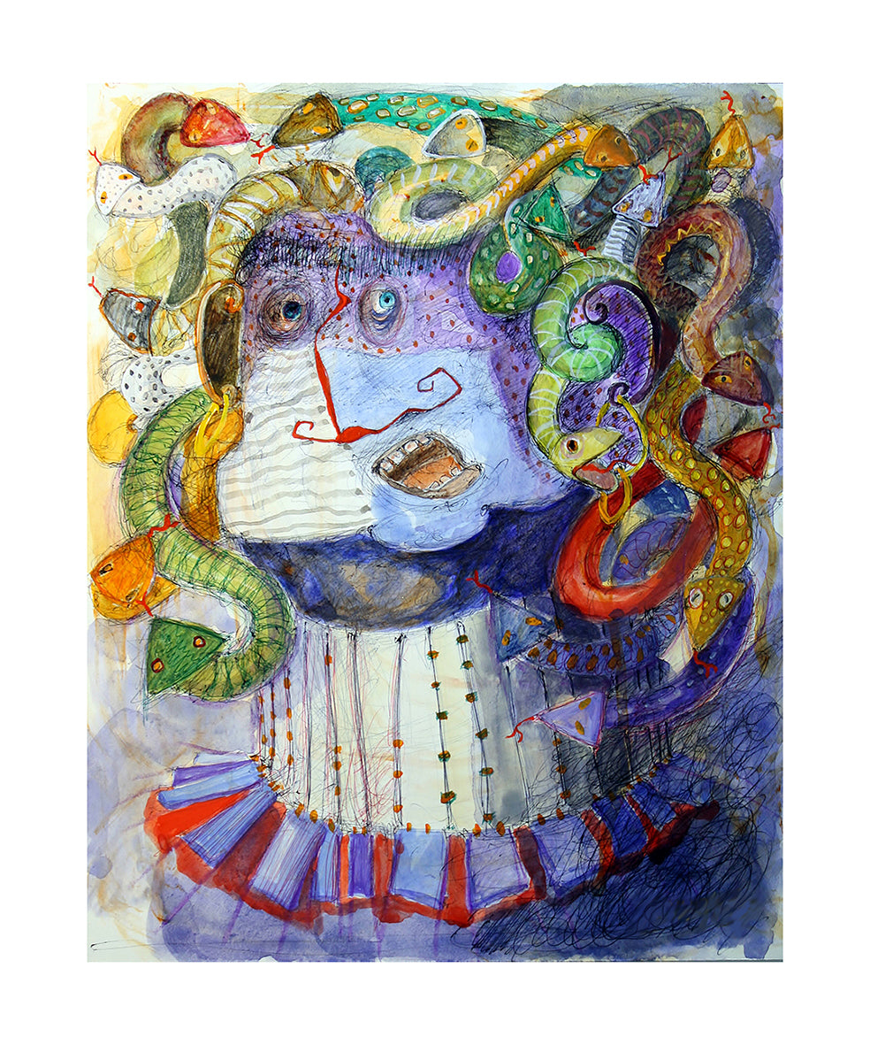 Fine Art Giclèe Pino Procopio - Medusa