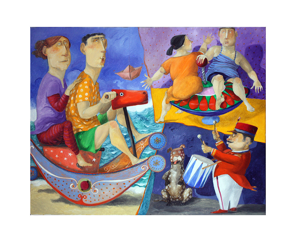Fine Art Giclèe Pino Procopio - Nel paese dei balocchi