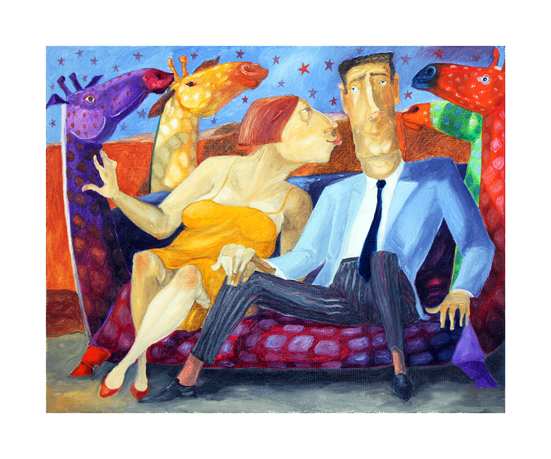 Fine Art Giclèe Pino Procopio - Notte africana