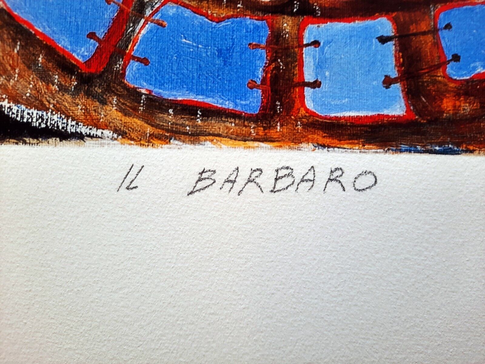 Stampa Fine Art Giclèe *Ritoccata a mano* Pino Procopio 70x82