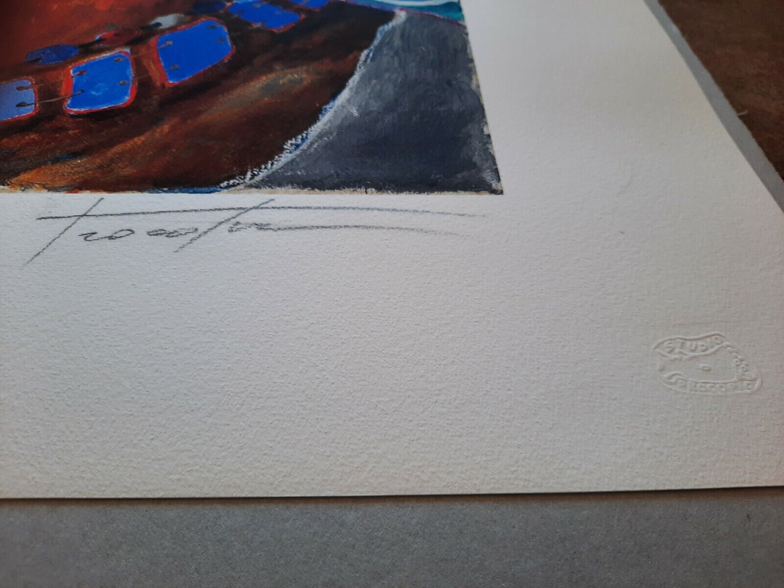 Stampa Fine Art Giclèe *Ritoccata a mano* Pino Procopio 70x82
