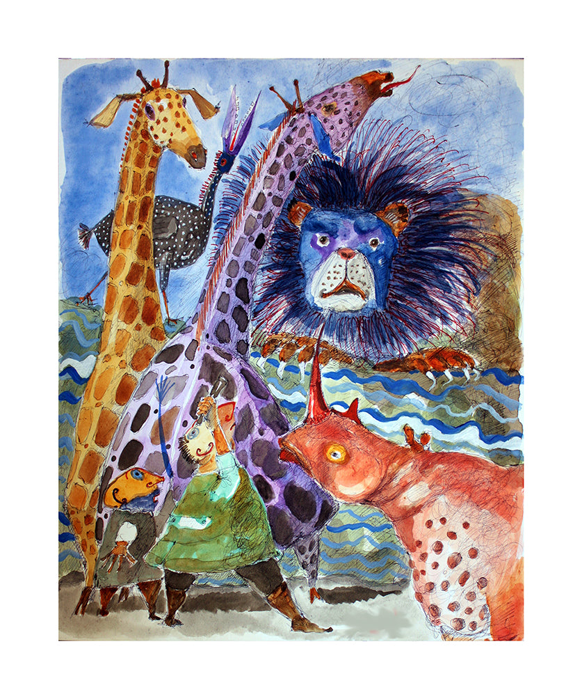 Fine Art Giclèe Pino Procopio – Zambesi 25x30