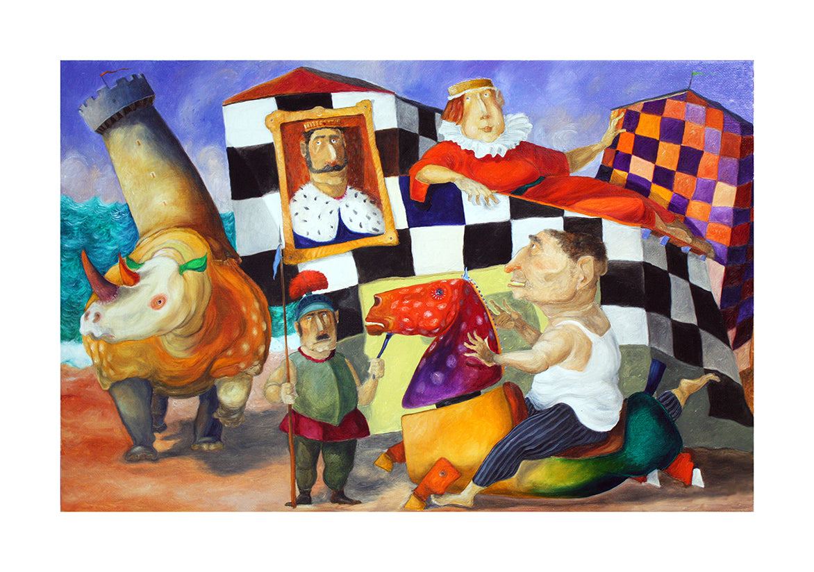 Fine Art Giclèe Pino Procopio - Scacco al re