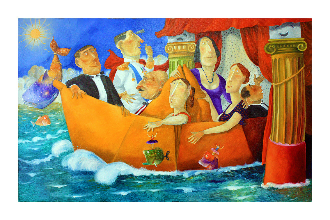 Fine Art Giclèe Pino Procopio - Il teatro del mare